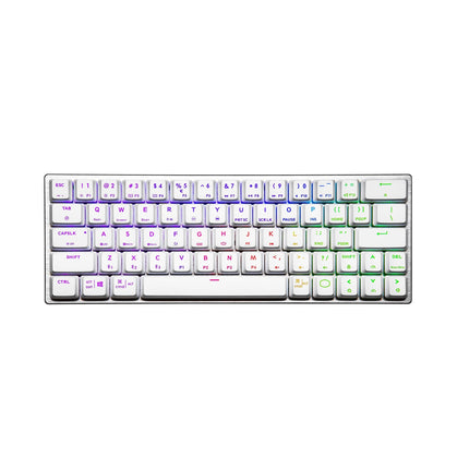 Cooler Master SK622 Hybrid Wireless Mechanical Gaming Keyboard (Red Switch) - White