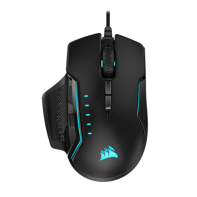 Corsair GLAIVE RGB PRO, Aluminium, Optical 18000 DPI Gaming Mouse
