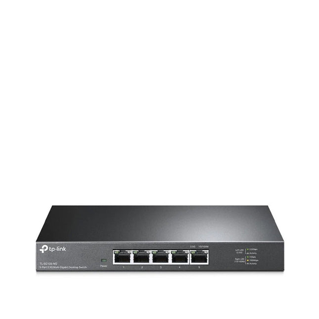 TP-Link 5-Port 2.5G Desktop Switch, Five 2.5 Gbps Ports, Super-Fast Connections, Plug and Play