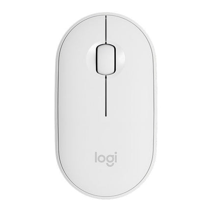 Logitech M350 Pebble Wireless Mouse - Off White