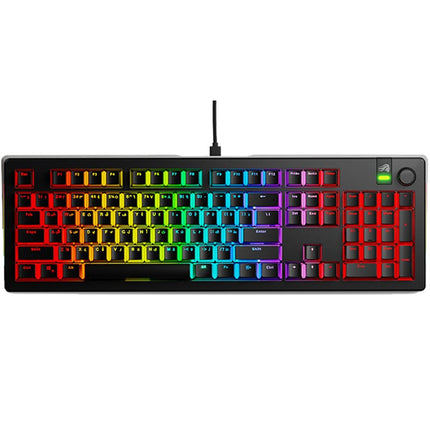 Glorious GMMK 3 100% Prebuilt Wired Mechanical Gaming Keyboard - Black (Arabic Layout)