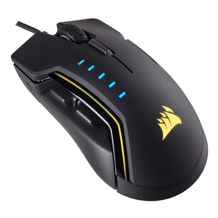 Corsair GLAIVE Wired RGB Gaming Mouse - Black