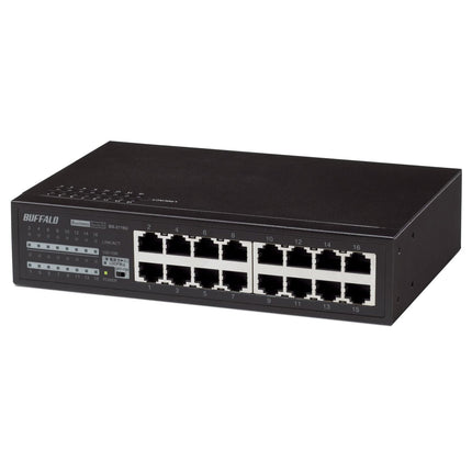 Buffalo BS-2116U Multi Layer 16 Ports Switch 10/100 Mbps