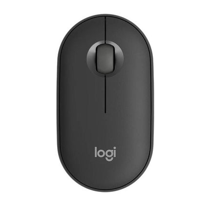 Logitech Pebble 2 M350s Wireless Mouse, Ambidextrous Design, Multi-Device Pairing, Bluetooth Connectivity, Silent Clicks with Silent Touch Technology - Tonal Graphite
