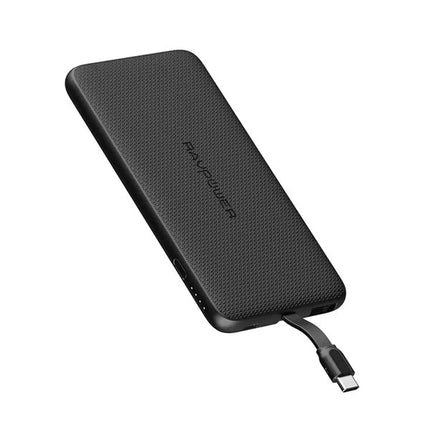 RAVPower RP-PB160 5000mAh Type-C Cable Power Bank - Black