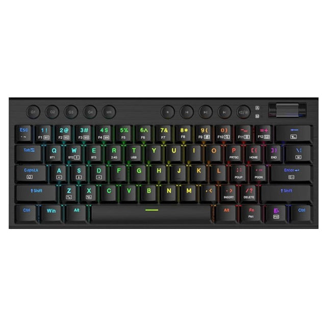 Redragon K632 Noctis Pro RGB Red Switches Gaming Keyboard - Black