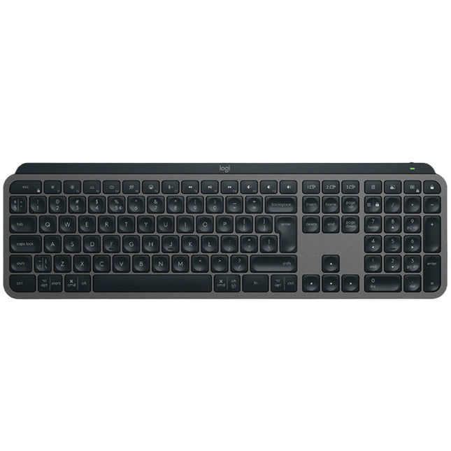Logitech MX Keys S Wireless Keyboard, Low Profile, Fluid Precise Quiet Typing, Programmable Keys, Backlighting, Bluetooth, USB-C, for Windows PC, Linux, Chrome, Mac - Graphite