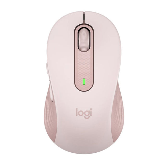 Logitech Signature M650 Wireless Mouse, For Small to Medium Sized Hands, Silent Clicks, 5 Buttons, Bluetooth, Multi-Device Compatibility, 400 DPI Nominal Value, 10 M Range - Rose