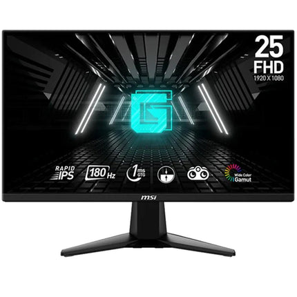 MSI G255F 24.5" FHD Rapid IPS, 180Hz, 1ms,  AMD FreeSync Gaming Monitor - Black