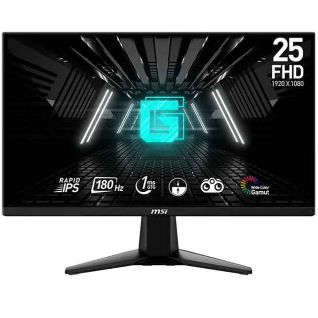 MSI G255F 24.5" FHD Rapid IPS, 180Hz, 1ms,  AMD FreeSync Gaming Monitor - Black