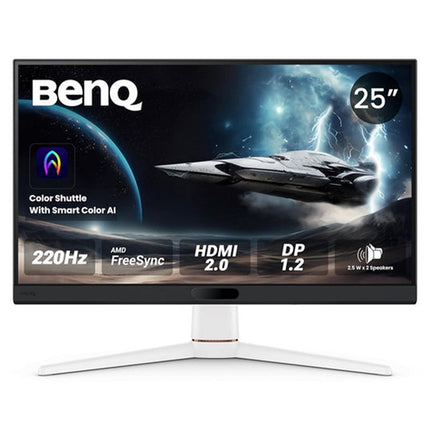 BenQ EX251 25" FHD IPS 220Hz, 1ms, HDMI 2.0 Gaming Monitor - Black