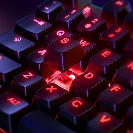 SteelSeries Apex 7 TKL RGB Mechanical Gaming Keyboard (Red Switch) US Layout - Black