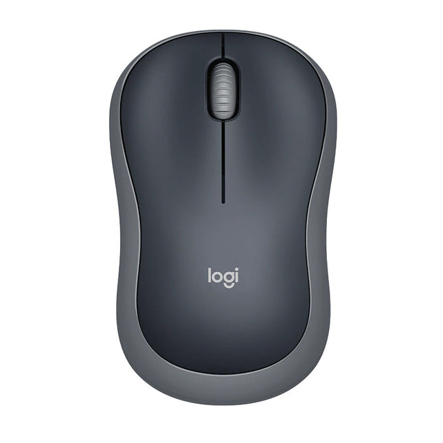 Logitech M185 Wireless Mouse, 2.4 GHz with USB Mini Receiver, 12-Month Battery Life, Compatible with PC, Laptop - Grey