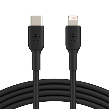 Belkin BoostCharge USB-C Cable with Lightning Connector 1Meter - Black