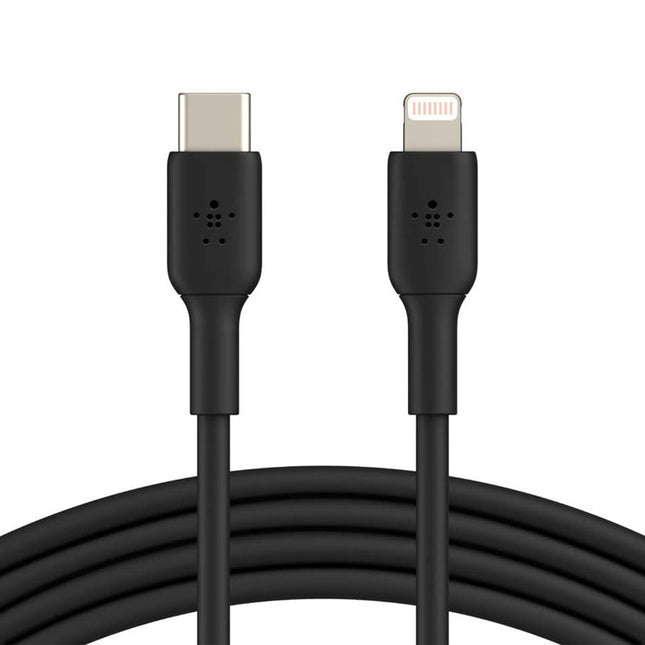 Belkin BoostCharge USB-C Cable with Lightning Connector 1Meter - Black