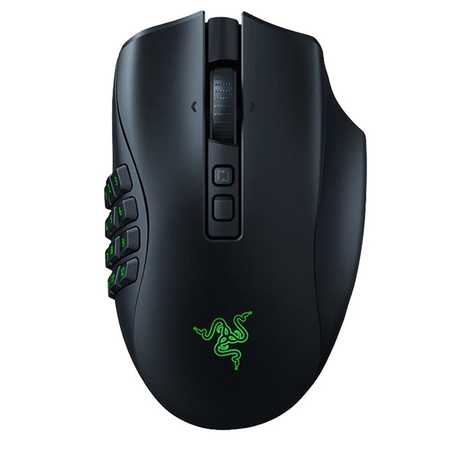 Razer Naga V2 Pro MMO Wireless Gaming Mouse with HyperScroll Pro Wheel - Black