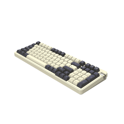 DarkFlash DF98 RGB Wireless (3-Modes BT/2.4GHz/USB-C) Gasket RGB (Linear Yellow Switch) Mechanical Gaming Keyboard - Twilight