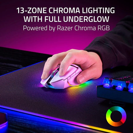 Razer Basilisk V3 Pro 35K Fully Customizable Wireless Ergonomic RGB Gaming Mouse