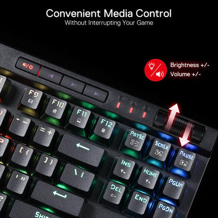 Redragon K587 RGB MAGIC-WAND PRO Mechanical Gaming Keyboard