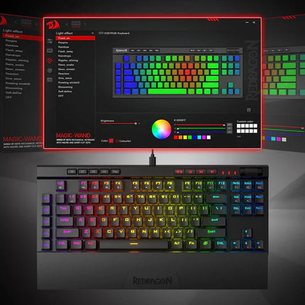 Redragon K587 RGB MAGIC-WAND PRO Mechanical Gaming Keyboard
