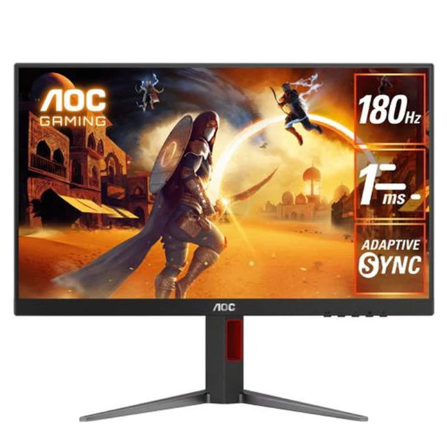 AOC 24G4 23.8 Inch FHD 180Hz IPS HDMI 2.0 1ms Gaming Monitor - Black