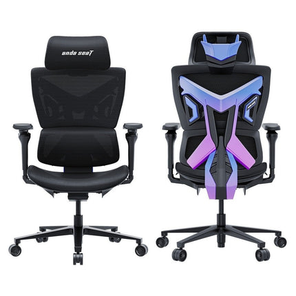 Andaseat X-Air Pro Mesh Gaming Chair, PA Plastic, Mesh Fabric, XL Size