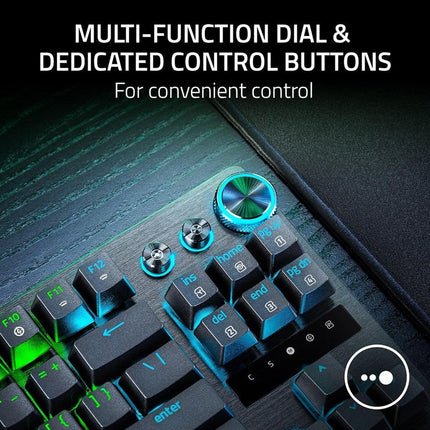 Razer Huntsman V3 Pro Tenkeyless Wired RGB Analog Optical Esports Gaming Keyboard (US Layout)