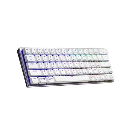Cooler Master SK622 Hybrid Wireless Mechanical Gaming Keyboard (Red Switch) - White