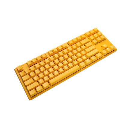 DUCKY ONE 3 YELLOW HOT SWAP Wired RGB Mechanical Gaming Keyboard Cherry MX Blue Switches