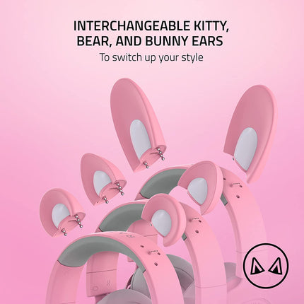 Razer Kraken Kitty V2 Pro Wired RGB Headset with Interchangeable Ears