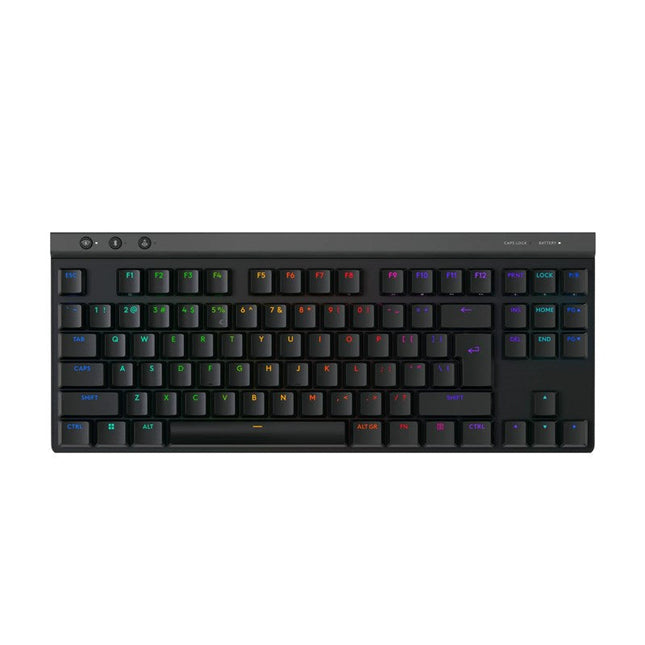 Logitech G515 LIGHTSPEED TKL Wireless Low Profile Mechanical Gaming Keyboard (Tactile Switch) - Black (US Layout)