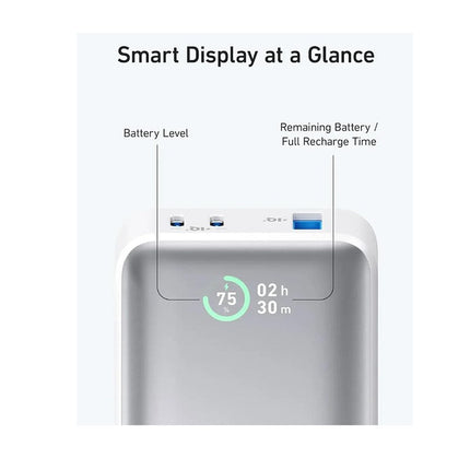 Anker Power Bank, 533 Power Bank (PowerCore 30 W), Power IQ 3.0 Portable Charger with PD 30 W Max Output, 10000mAh Battery Pack