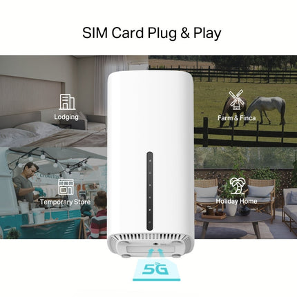 TP-LINK 5G AX1800 Wireless Dual-Band Gigabit Router WiFi 6 (Support SIM Card 5G/4G)