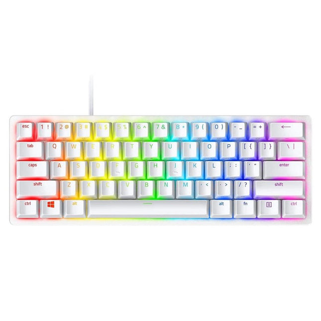 Razer Huntsman Mini 60% Wired RGB Mechanical Gaming Keyboard with Razer Clicky Optical (Red Switch) - (US Layout)