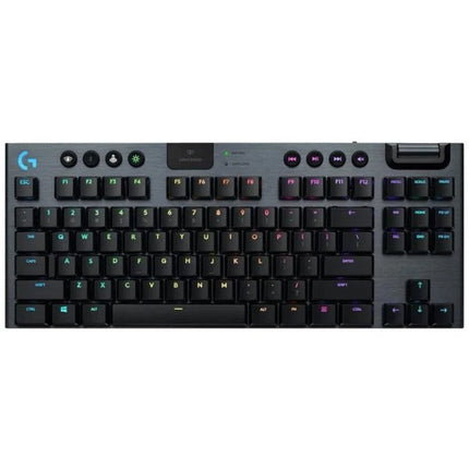 Logitech G915 TKL LIGHTSPEED Wireless RGB Mechanical Gaming Keyboard - Clicky