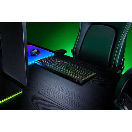 Razer BlackWidow V4 Low Profile HyperSpeed Wireless Mechanical Gaming Keyboard (Green Switch)