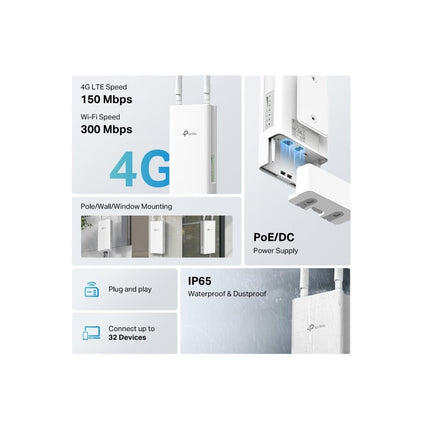 TP-Link 4G 300 Mbps Wi-Fi Outdoor Router