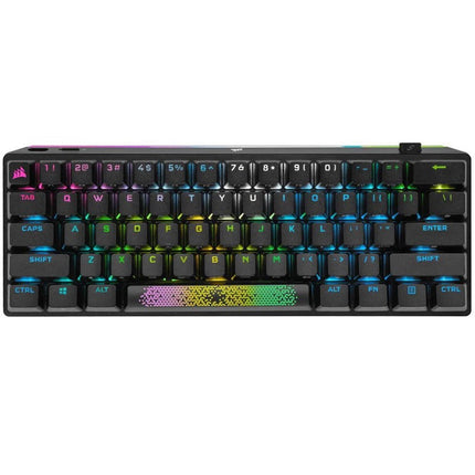 Corsair K70 PRO MINI 60% RGB WIRELESS Mechanical Gaming Keyboard CHERRY MX (Red Switch) - Black