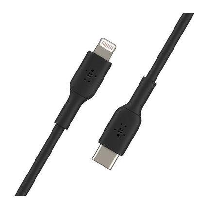 Belkin BoostCharge USB-C Cable with Lightning Connector 1Meter - Black
