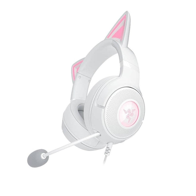 Razer Kraken Kitty V2 Wired Chroma Gaming Headset - White