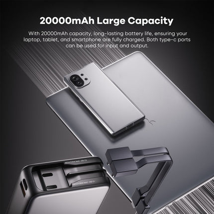 ZLOS MB20 65W 20000mAh Power Bank with Built-in Cables (2 Years Warranty)