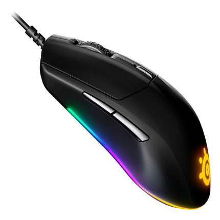 SteelSeries Rival 3 Wired RGB Gaming Mouse - Black
