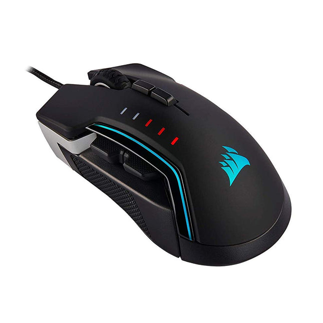 Corsair GLAIVE RGB PRO, Aluminium, Optical 18000 DPI Gaming Mouse