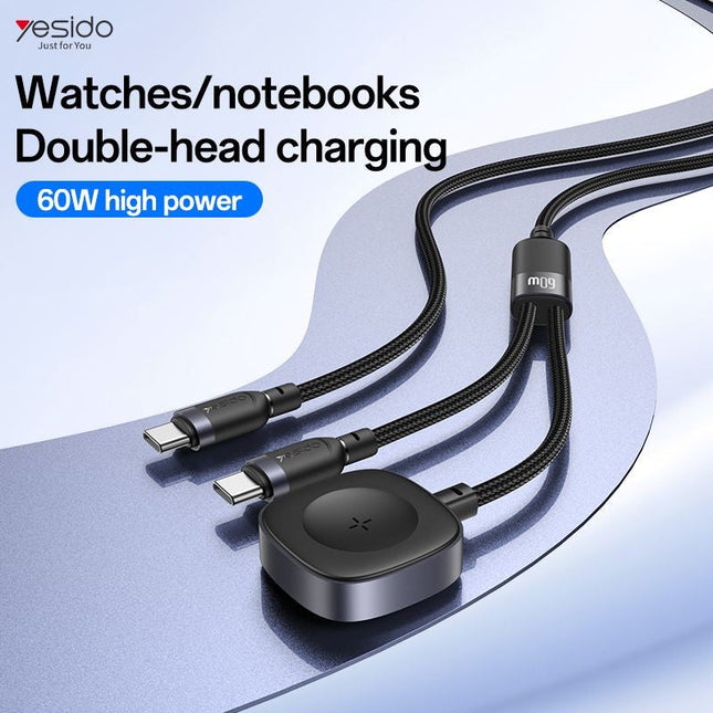 Yesido 2 in 1, Type-C to Apple Watch and Type-C Cable