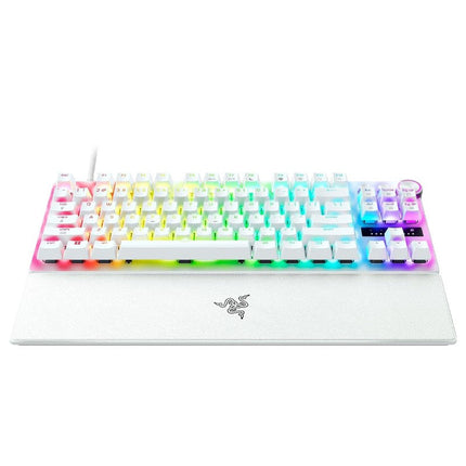 Razer Huntsman V3 Pro Tenkeyless 8 KHz Analog Optical Esports Gaming Keyboard - US Layout - White