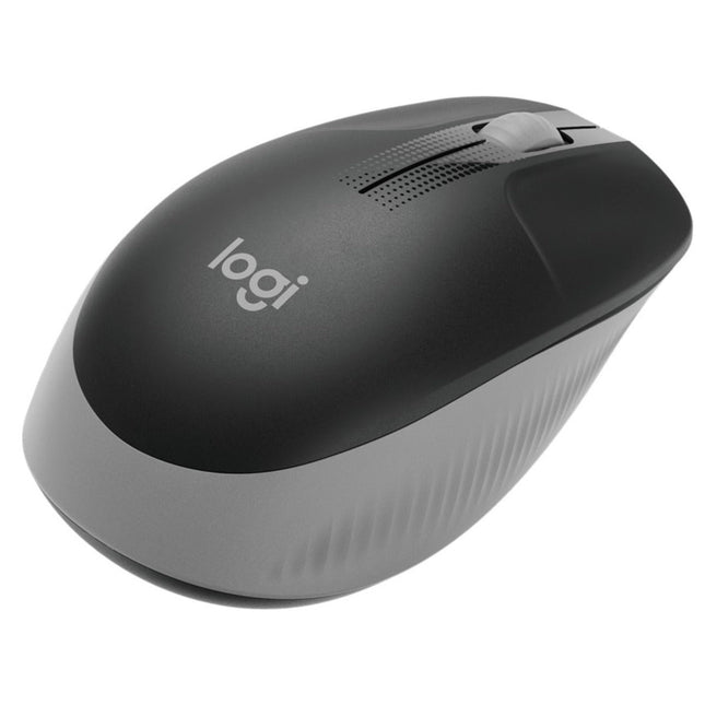 Logitech M190 Full-size Wireless Mouse - Mid Grey