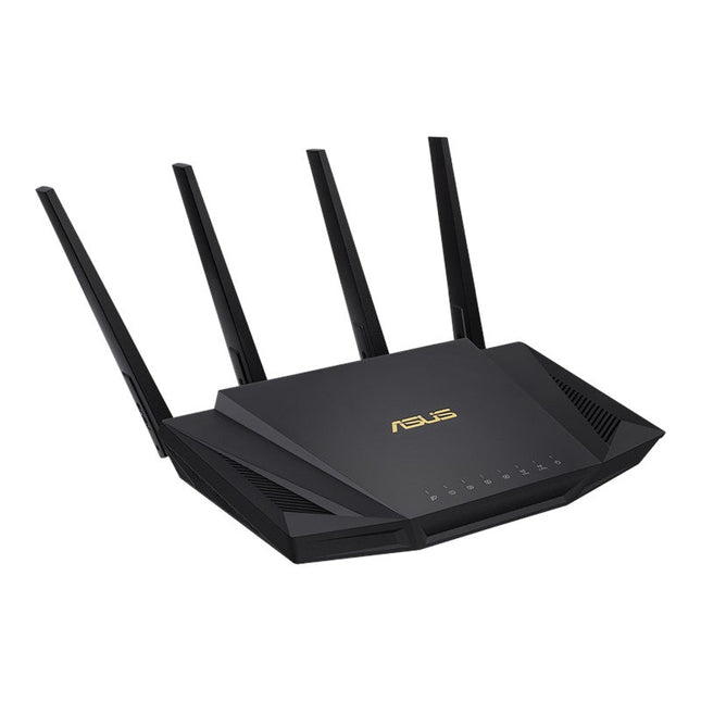 Asus RT-AX58U V2 AX3000 Dual Band WiFi 6 (802.11ax) Router - Black