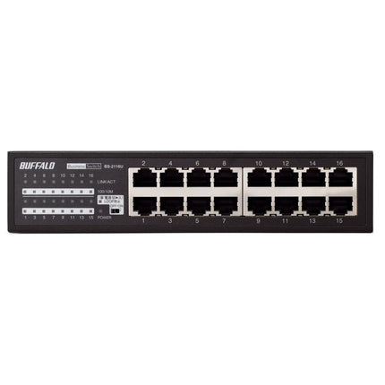 Buffalo BS-2116U Multi Layer 16 Ports Switch 10/100 Mbps