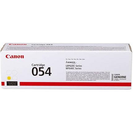Canon 054Y Yellow Toner Cartridge | High-Yield Printing