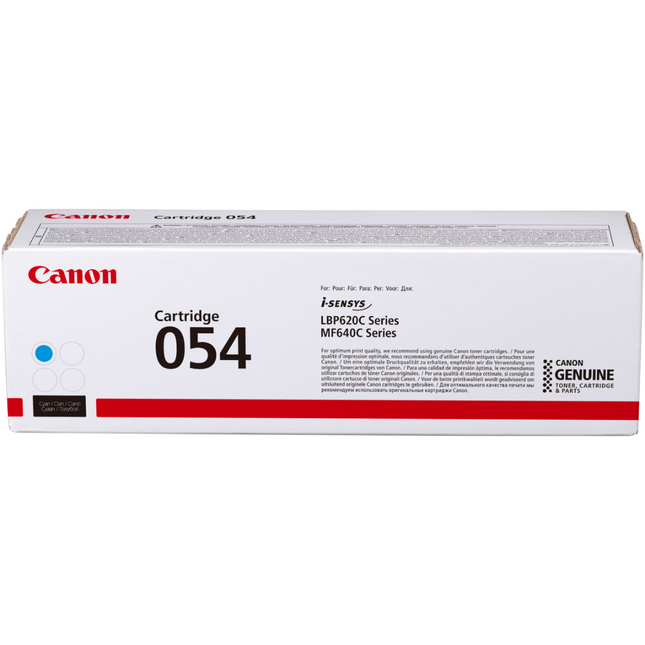 Canon 054C Cyan Toner Cartridge | High-Yield Printing